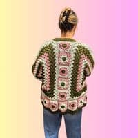 TWF Blossom and Bramble Hexi Cardigan Crochet Pattern (TWF409)