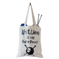 TWF Knitting is my Super Power Bag