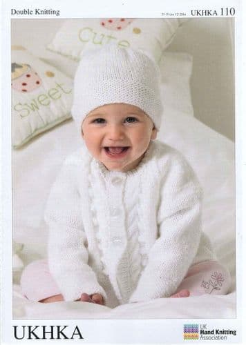 UKHKA DK Cardigan, Hat and Blanket (UKHKA110)
