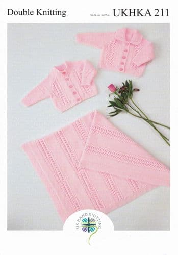 UKHKA DK Cardigans and Blanket (UKHKA211)