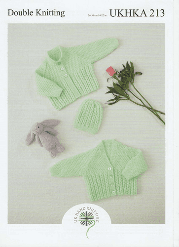 UKHKA DK Cardigans and Hat (UKHKA213)
