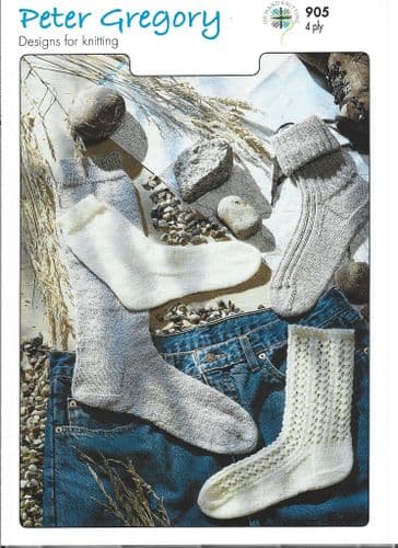 UKHKA Peter Gregory 4ply Socks (UKHKA905)