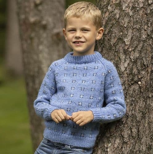 Viking Yarn Boys Sweater Knitting Pattern in Viking Wool (2332-7b) PDF DOWNLOAD