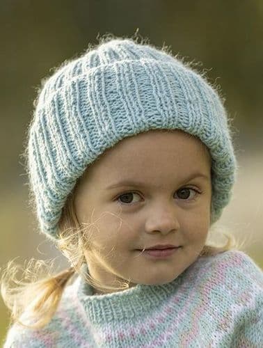 Viking Yarn Childrens Hat Knitting Pattern in DK (VK4-10) PDF DOWNLOAD