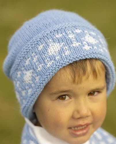 Viking Yarn Hat Knitting Pattern in DK (VK4-3b) PDF DOWNLOAD