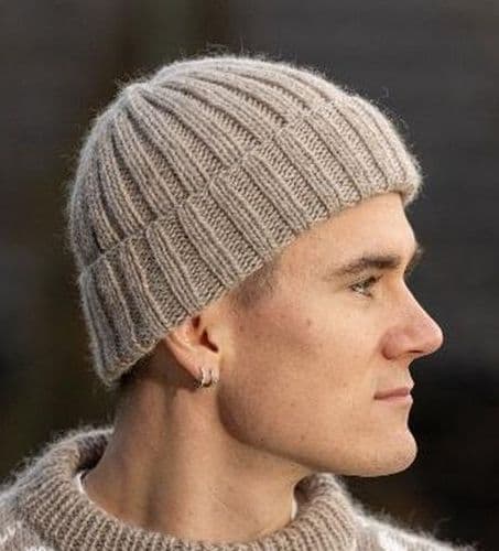 Viking Yarn Hat Knitting Pattern in Viking Wool (2501-2b) PDF DOWNLOAD