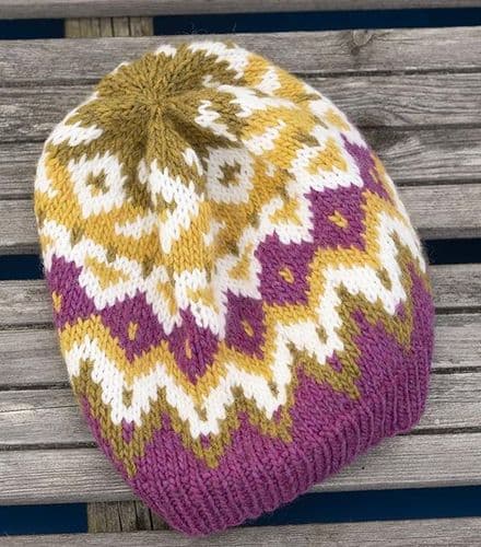 Viking Yarn Ladies Hat Knitting Pattern in Viking Wool (2329-3) PDF DOWNLOAD