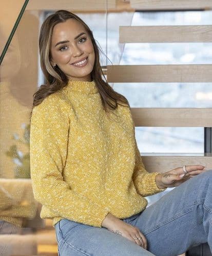Viking Yarn Ladies Sweater Knitting Pattern in Lotta DK (VK2503-2d) PDF DOWNLOAD