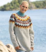 Viking Yarn Mens & Ladies Sweater in Viking Wool (VK2329-1) PDF DOWNLOAD