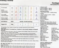 Wendy Girls Cardigan Knitting Pattern in Giggles DK (7028)