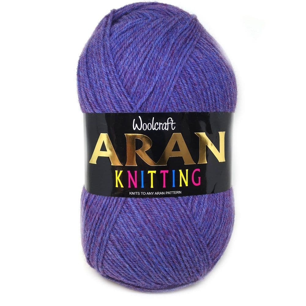Woolcraft 25 Wool Aran - 400g Balls 