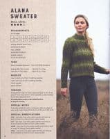 WYS Alana Cabled Sweater in The Croft Wild Shetland Roving Aran