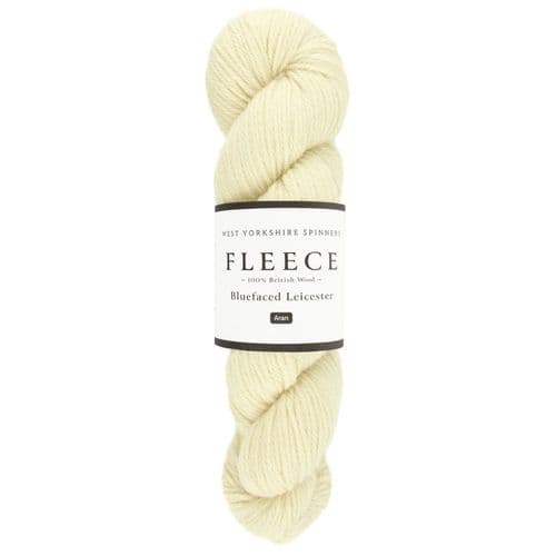 WYS Fleece Blue Faced Leicester Aran - 100g - All Shades