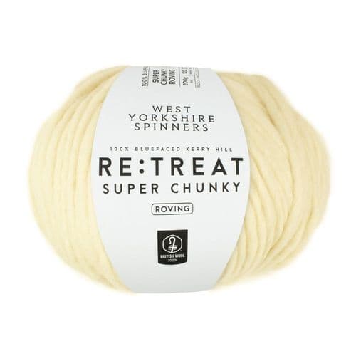 WYS Super Chunky Roving Re:treat - 200g - 3 Shades