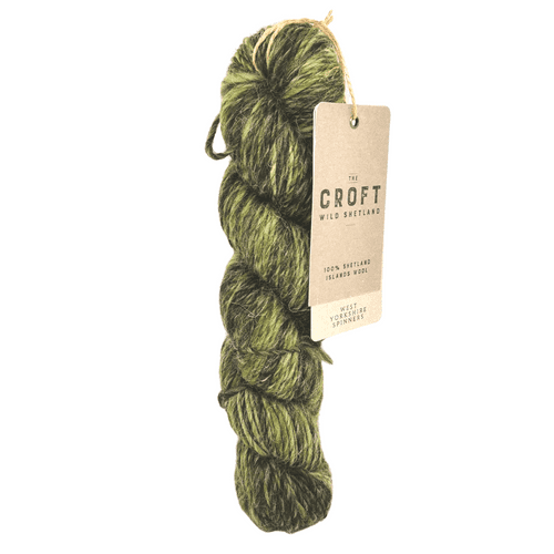 WYS The Croft Wild Shetland Aran Roving - 100g - 4 Shades