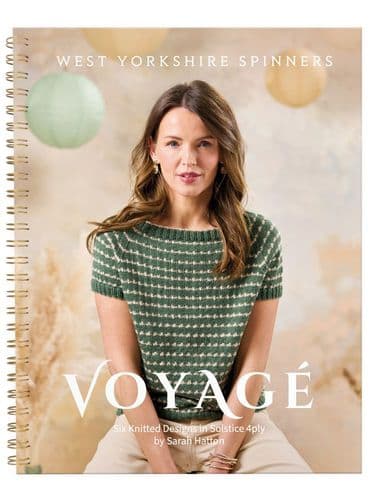 WYS Voyage Knitting Book in Solstice 4ply