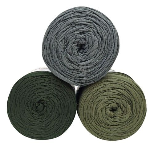 YarnArt  Maccheroni 100% Recycled T-Shirt Yarn - Approx. 500g - 700g
