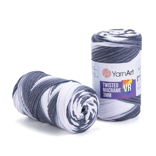 YarnArt Twisted Macrame 3mm VR - All Shades