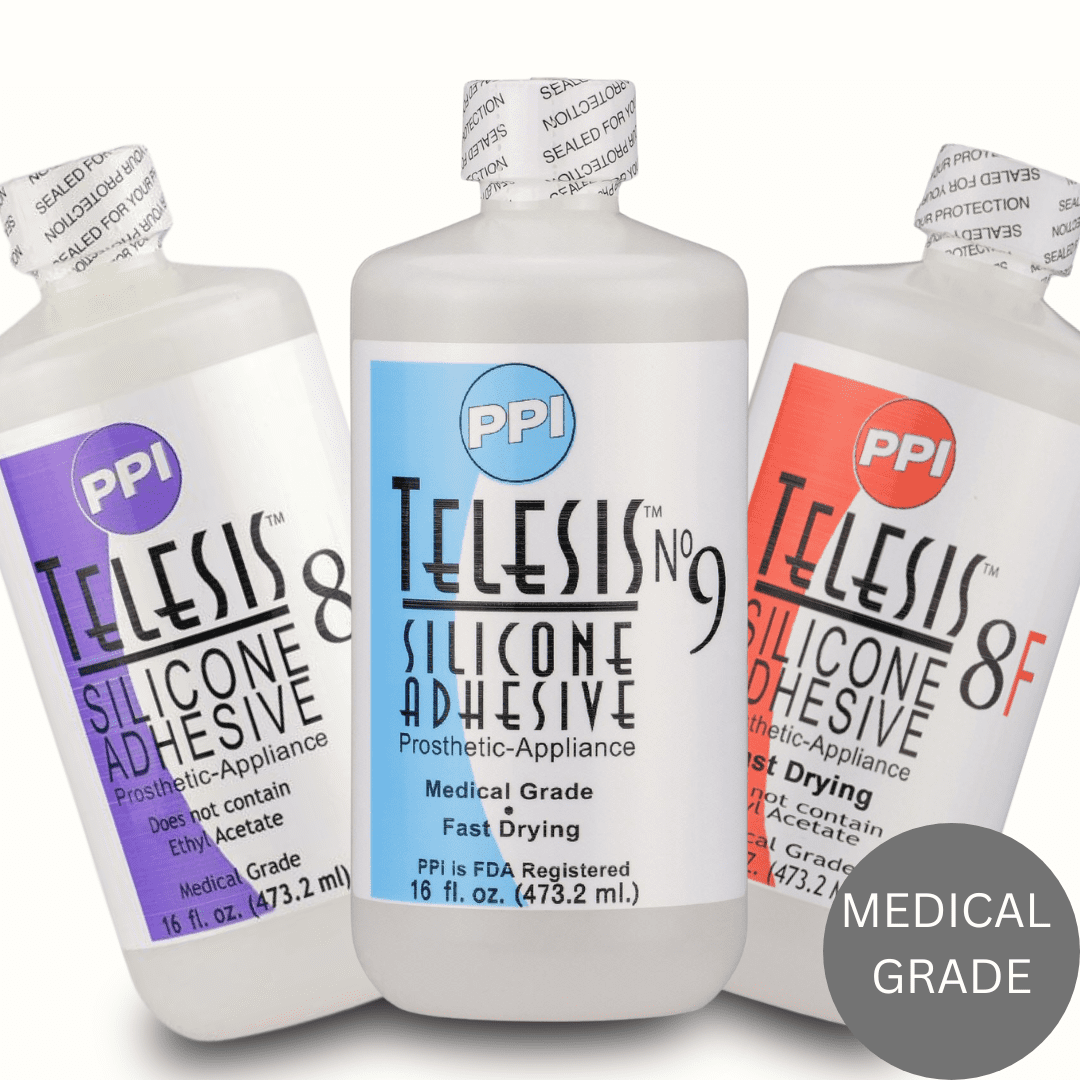 What are the differences between the Telesis Silicone Adhesives & Thinners?