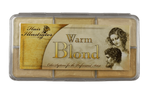Hair Illustrator Warm Blonde Palette