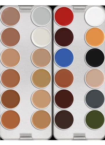 Kryolan Supracolor Palette 24 Colour