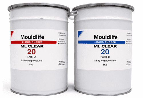 ML30 Liquid Rubber Clear - Concrete Casting