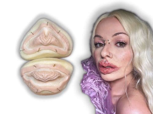 Rosa FX prosthetic Mermaid Lips