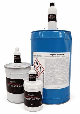Scott Bader Crystic 471 Palv Resin + Catalyst
