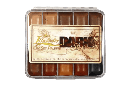 Skin Illustrator On Set Dark Flesh Palette