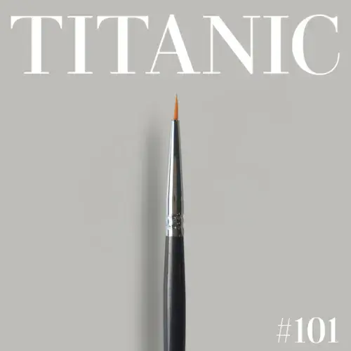 Titanic Brush 101 Small Veining/Liner Brush
