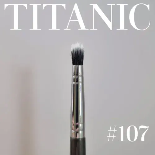 Titanic Brush 107 Small Round Duo Fibre Stipple Brush