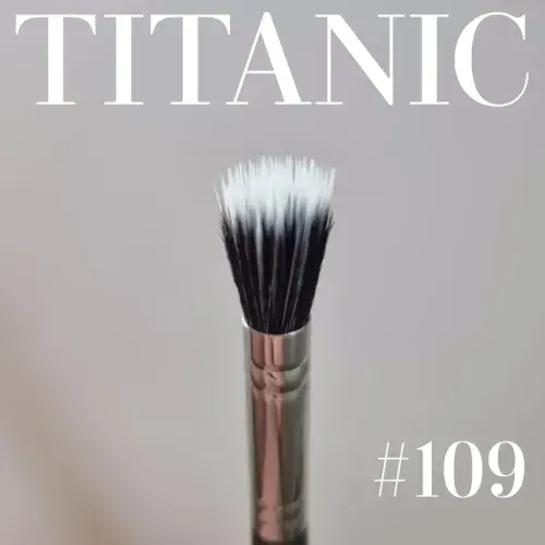 Titanic Brush 109 Medium Round Duo Fibre Stipple Brush