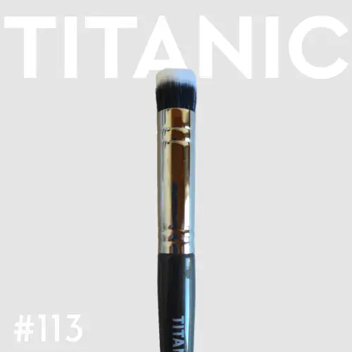 Titanic Brush 113 Small Short Haired Round Stipple Brush