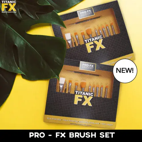 Titanic Pro FX 11 Piece brush Collection Gift Box
