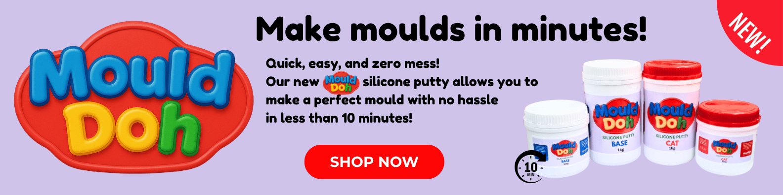 Mould Doh Silicone Putty - New!