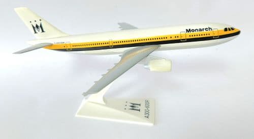 Airbus A300-600R Monarch Airlines Snap Fit Collectors Model Scale 1:250