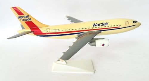 Airbus A310 Wardair Canada 1980's Vintage Snap Fit Collectors Model Scale 1:200