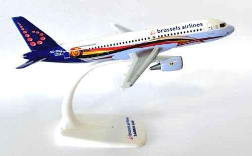 Airbus A320 Brussels Airlines Red Devils Herpa Collectors Model Scale 1:200