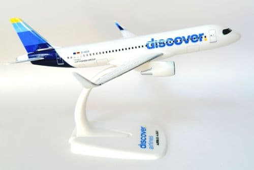 Airbus A320 Discover Airlines Herpa Snap Fit Collectors Model Scale 1:200