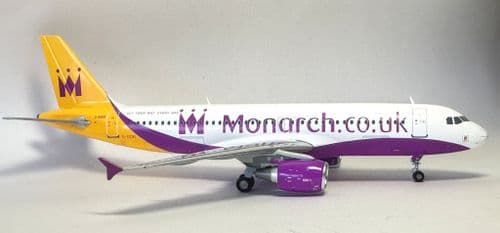 Airbus A320 Monarch Airlines Purple JC Wings Metal Collectors Model 1:200 XX2501