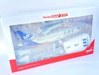 Airbus A320neo SAS Scandinavian Airlines Herpa Collectors Model Scale 1:200