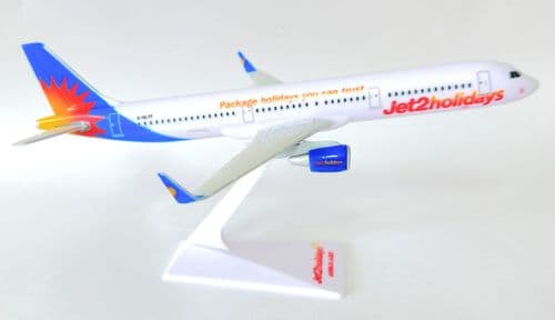 Airbus A321 Jet2 Holidays Snap Fit Airliner Collectors Model Scale 1:200 -