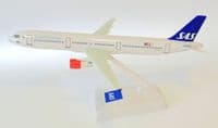 Airbus A321 SAS Scandinavian Airlines Wooster Collectors Model Scale 1:200