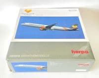 Airbus A321 Thomas Cook Airlines Herpa Collectors Model Scale 1:200 557634