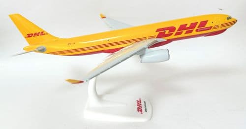 Airbus A330-200 DHL Aviation EAT Herpa Snap Fit Aircraft Collectors Model 1:200