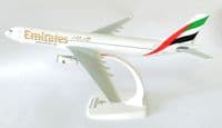Airbus A330-200 Emirates Airline Snap Fit Airliner Collectors Model 1:200