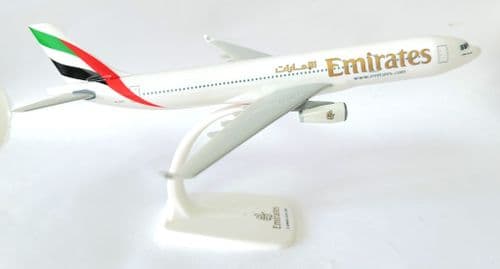 Airbus A330-200 Emirates Airline Snap Fit Airliner Collectors Model 1:200