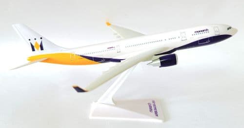 Airbus A330-200 Monarch Airlines Snap Fit Airliner Collectors Model Scale 1:250