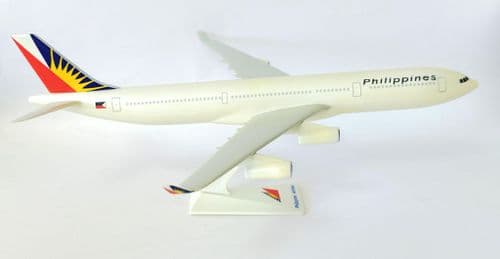 Airbus A340-300 Philippine Airlines Snap Fit Airliner Collectors Model 1:200