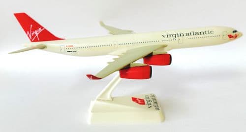 Airbus A340-300 Virgin Atlantic Wooster 1990's Collectors Model Scale 1:250